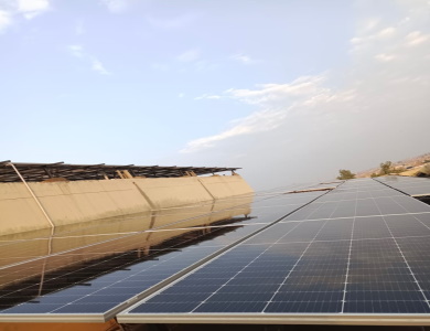 66 kW rooftop solar installation at Shafique Enterprises in Multan