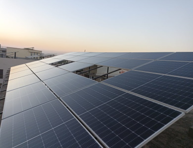 Residential rooftop solar installation for Dr Rana Altaf